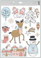 Decorative Window Cling – Reindeer