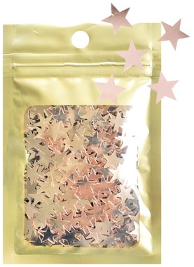 Confetti Stars 16 g Bag, Copper