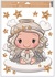 Decorative Window Cling – Angel on a Ccloud