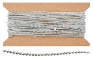 Chain Plastic 10 m, Silver