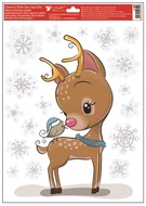 Decorative Window Cling – Reindeer
