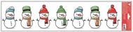Decorative Window Cling – Snowmen