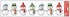 Decorative Window Cling – Snowmen