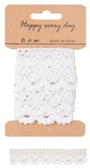 Decoration Lace String 1 m, White