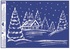 Decorative Window Cling – House in the Forest