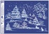 Decorative Window Cling – Winter Landscape
