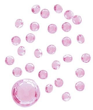 Acrylic Beads 3 mm, 20g, Pink
