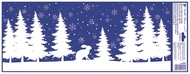 Decorative Window Cling – Hare in the Forest