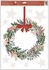 Decorative Window Cling – Wreath