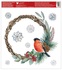 Decorative Window Cling - Wreath