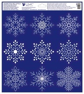 Decorative Window Cling - Snowflakes