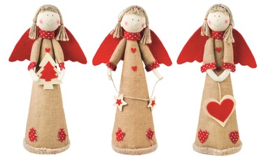 Standing Jute Angel 37 cm