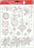 Decorative Window Cling – Christmas rose