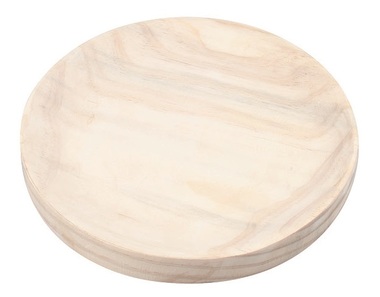 Decorative wooden Tray o 20 x 2.5 cm