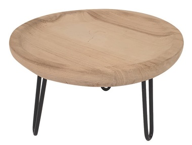 Wooden Pedestal o 25 x 15 cm