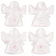 Angel on Clip, 6 cm, 4 pcs in Bag