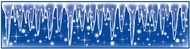 Decorative Window Cling – Icicles