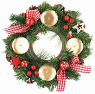 Advent Wreath 27 cm