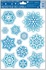 Decorative Window Cling – Round Snowflakes
