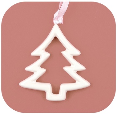 Hanging Ceramic Tree 8 cm