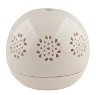 Porcelain Candle Holder Ball with Ornaments 9,5 cm 