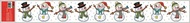 Decorative Window Cling – Snowmen