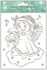 Decorative Window Cling – Angel with a Bell