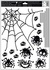 Decorative Window Cling – Spiders