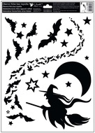 Decorative Window Cling – Witches