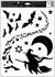 Decorative Window Cling – Witches