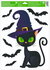 Decorative Window Cling – Cat in the Hat
