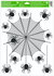 Decorative Window Cling – Spider web