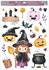 Decorative Window Cling – Witch