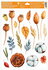 Decorative Window Cling – Cotton and Poppy head