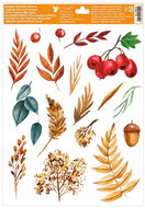 Decorative Window Cling – Twig with rosehip