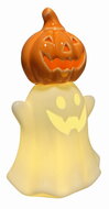 41013 Sv&iacute;t&iacute;c&iacute; porcel&aacute;nov&yacute; Duch s d&yacute;n&iacute;  8,5 x 15 x 8 cm, tepl&aacute; b&iacute;l&aacute;, 1 LED, časovač-3