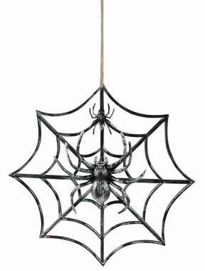 Plastic spider web ? 20 x 2 cm for hanging