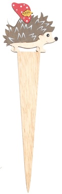 Wooden Hedgehog 9 x 8 cm