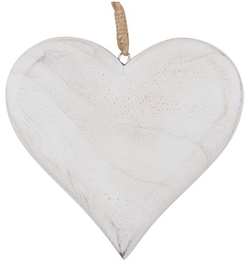 Hanging Wooden Heart 11 cm