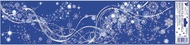Decorative Window Cling – Snowdrifts in a Swirl