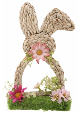 Bunny in a Meadow 15 x 22.5 x 6 cm for standing