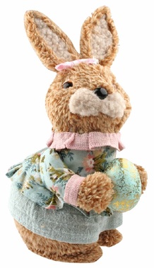 Decorative Easter Bunny 14 x 26 x 11 cm for standing