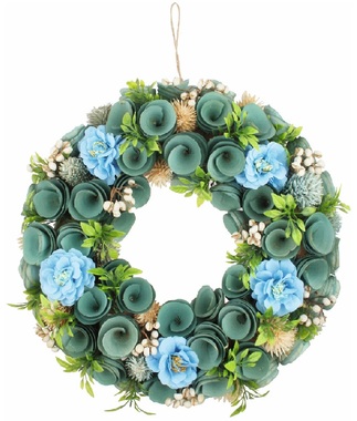 Decorative Wreath 30 x 30 x 7 cm for hanging