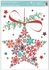 Self-Adhering Window Decoration 37x25,5 cm, Snowflake Pictures,Colour