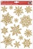 Decorative Window Cling – Flakes decorated
