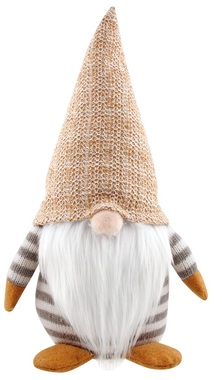 Standing Gnome with Knitted Sweater 33 cm