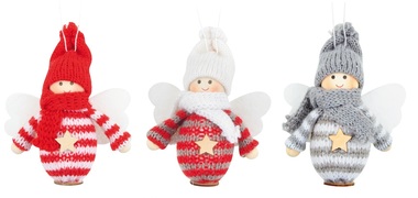 Hanging Angel with Beanie and Scarf 10 cm 