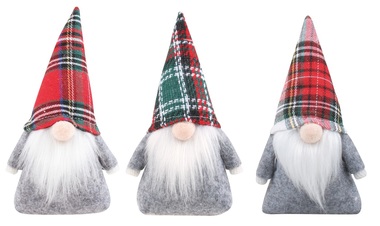 Standing Gnome with Pattern Hat 17 cm