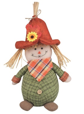 Scarecrow Girl 18 x 38 x 14 cm standing