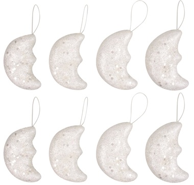 Hanging Moons 6,5 cm, 8 pcs